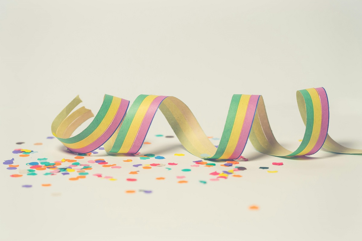 stock photo of colourful ribbon