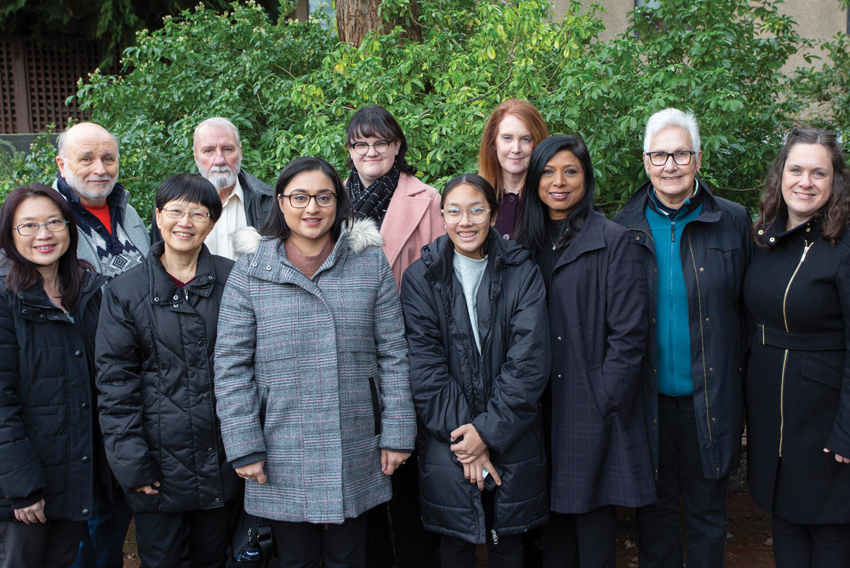 The staff at Alzheimer Society of B.C.