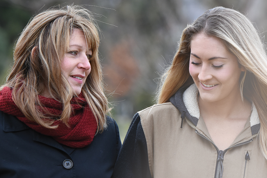 photo credit: Mark Brett/Penticton Western News photo of mother Terri and daughter Rylee McKinlay